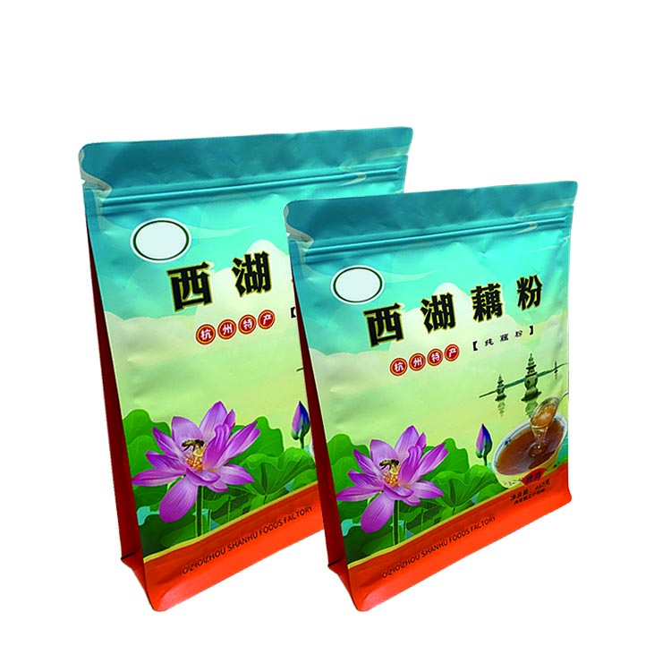 杭州特產(chǎn)包裝藕粉食品袋定制